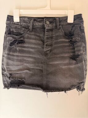 American Eagle High Rise Mini Denim Skirt Size 6